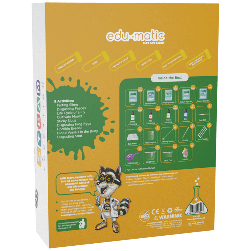9 gross science experiments - Guards On Duty Shop & Security Guards