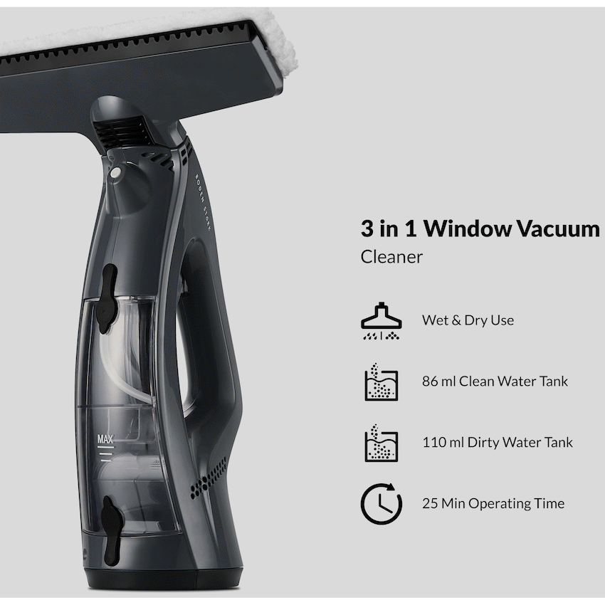 Boden Stark 3-in-1 Window Vacuum Cleaner - Guards On Duty Shop & Security Guards