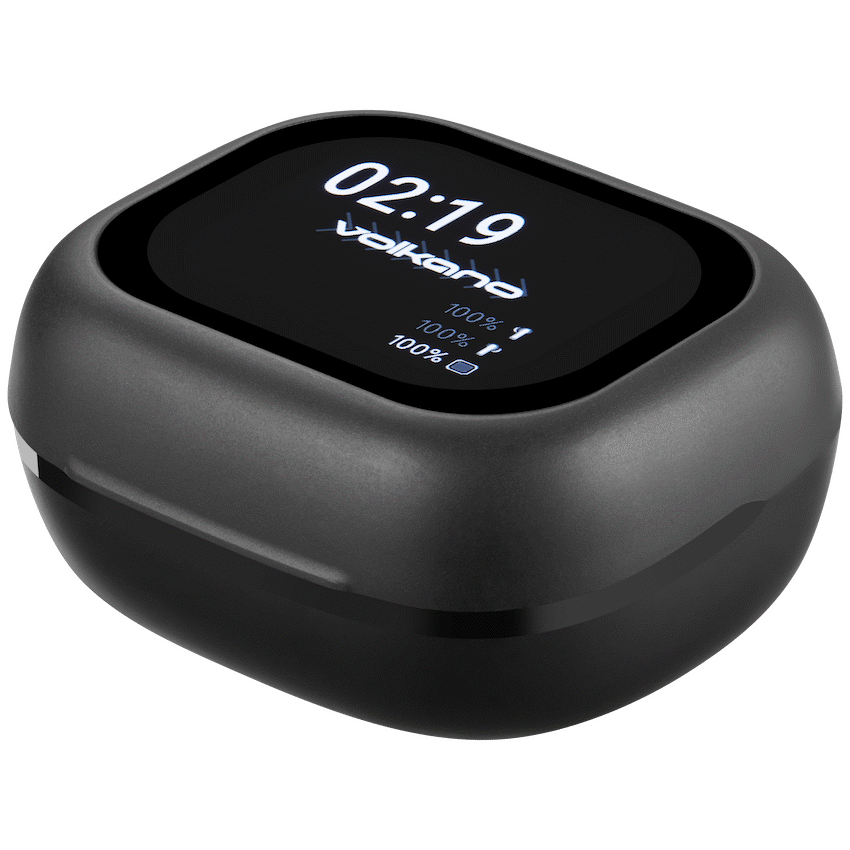 Volkano Vision ANC TWS Earphones with Interactive Charge Case