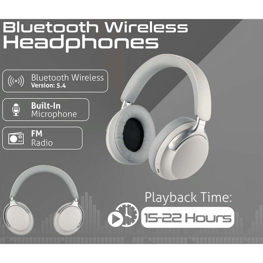 Amplify Chorus 3 Bluetooth Wireless Headphones - Nude - Guards On Duty Shop & Security Guards