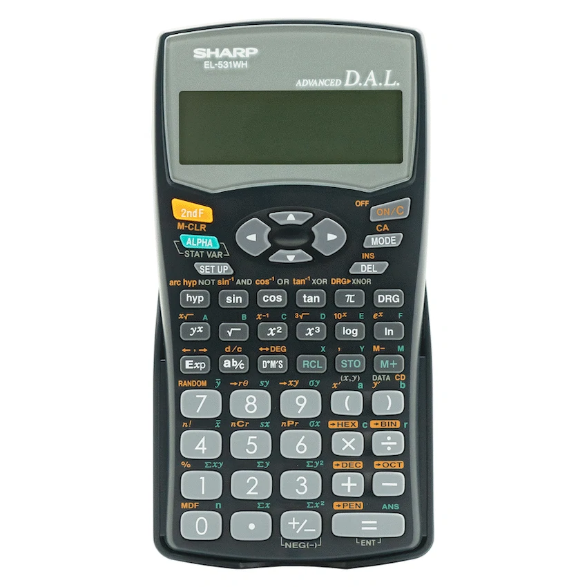 Sharp EL531 WH-BBK - Scientific Calculator - 272 Functions - Guards On Duty Shop & Security Guards