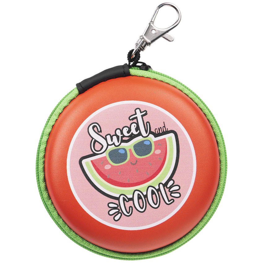 Volkano Kiddies Series Earphones with Keychain - Watermelon2