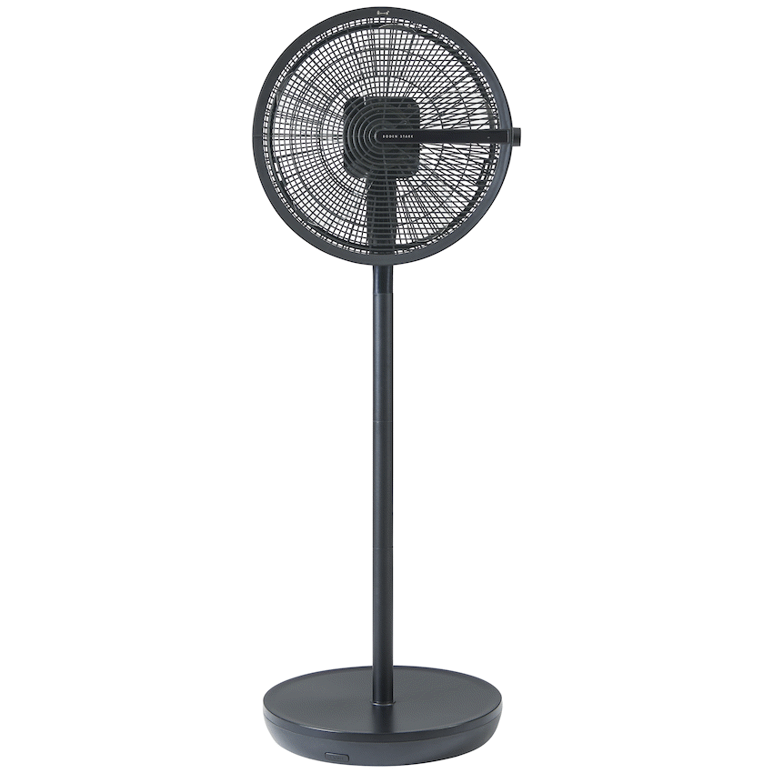 Boden Stark LED Display Stand Fan - Black - Guards On Duty Shop & Security Guards