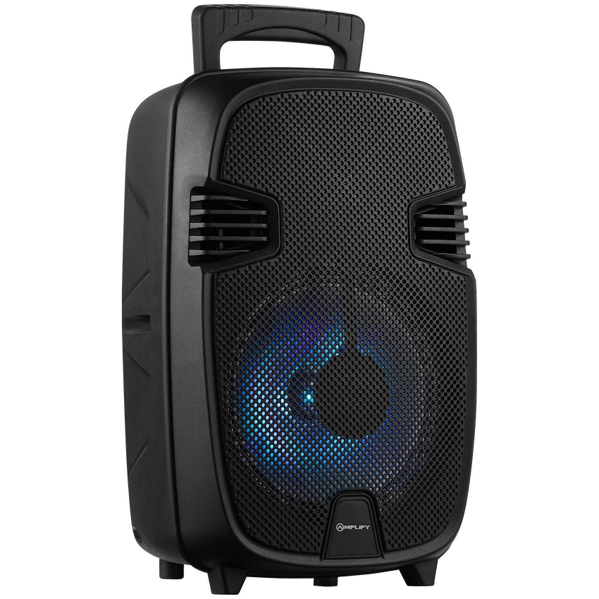 Amplify Wingman Series 8" Party Speaker with Microphone - Black