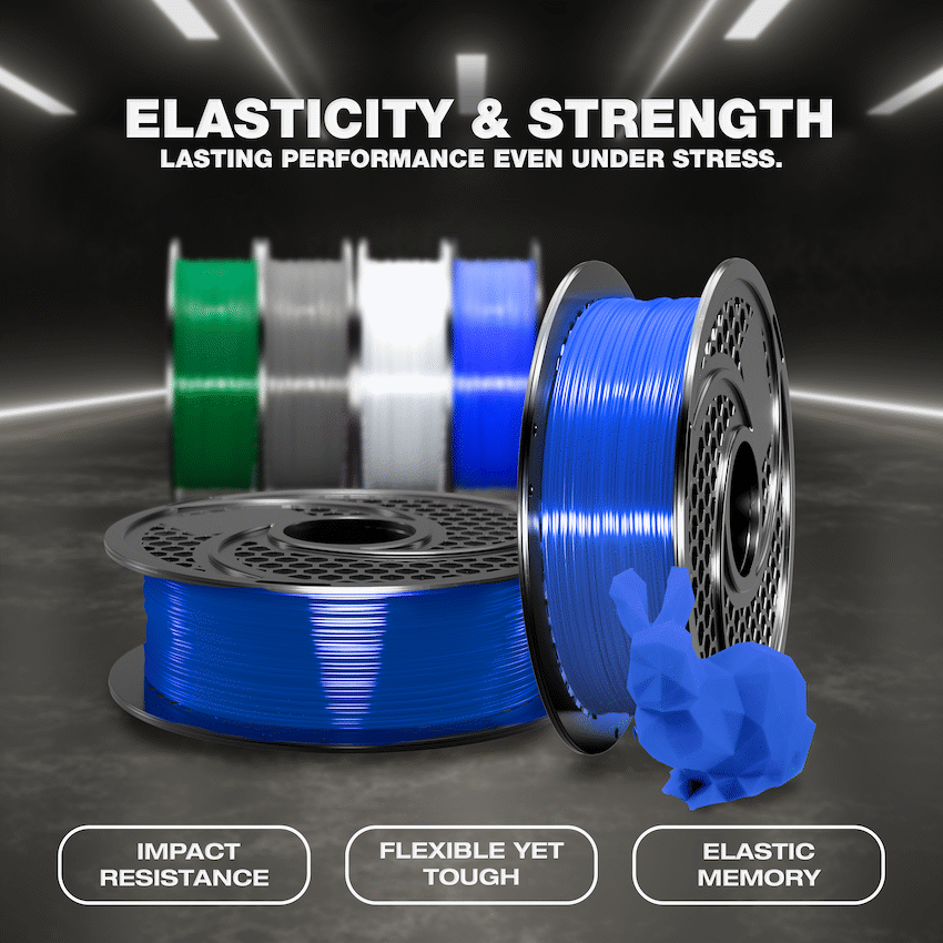 SA Filament TPU 95A Filament 500g - Blue