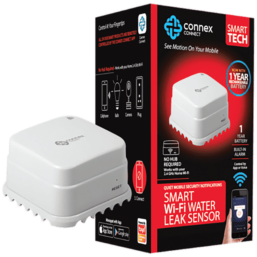 Smart Wi-Fi Water Leak Sensor - Guards On Duty Shop & Security Guards