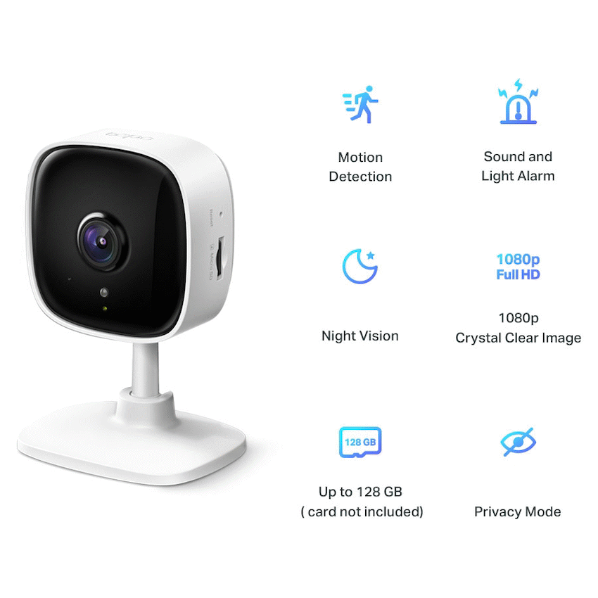Tapo TP-Link Tapo C100 1080P Home Security Wi-Fi Camera