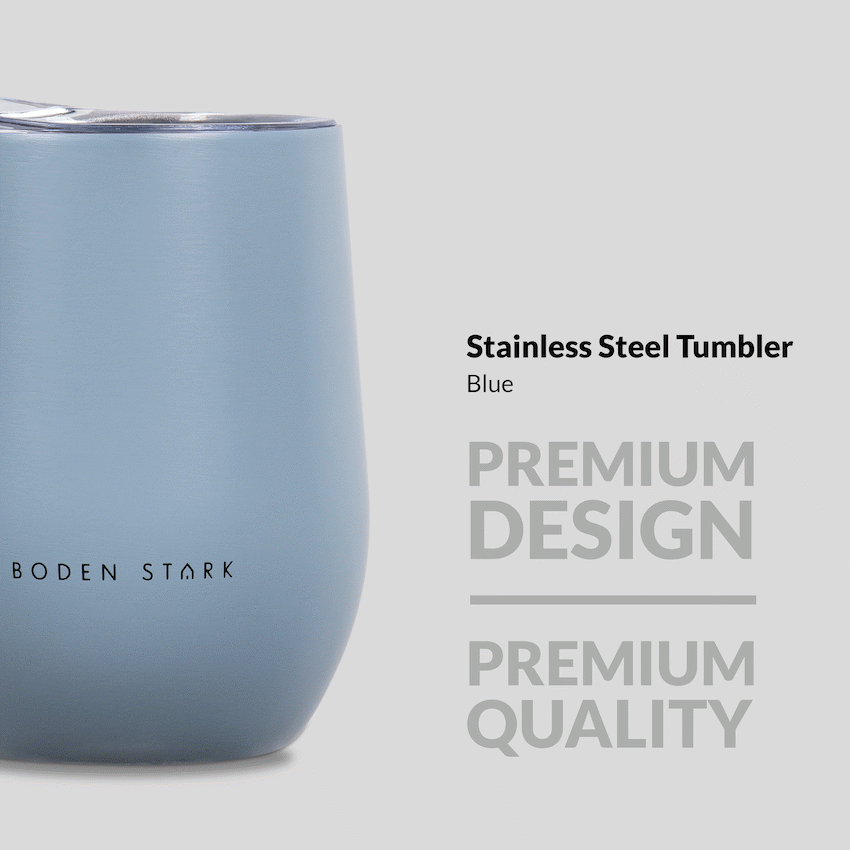 Boden Stark Tumbler 350ml Blue - Guards On Duty Shop & Security Guards