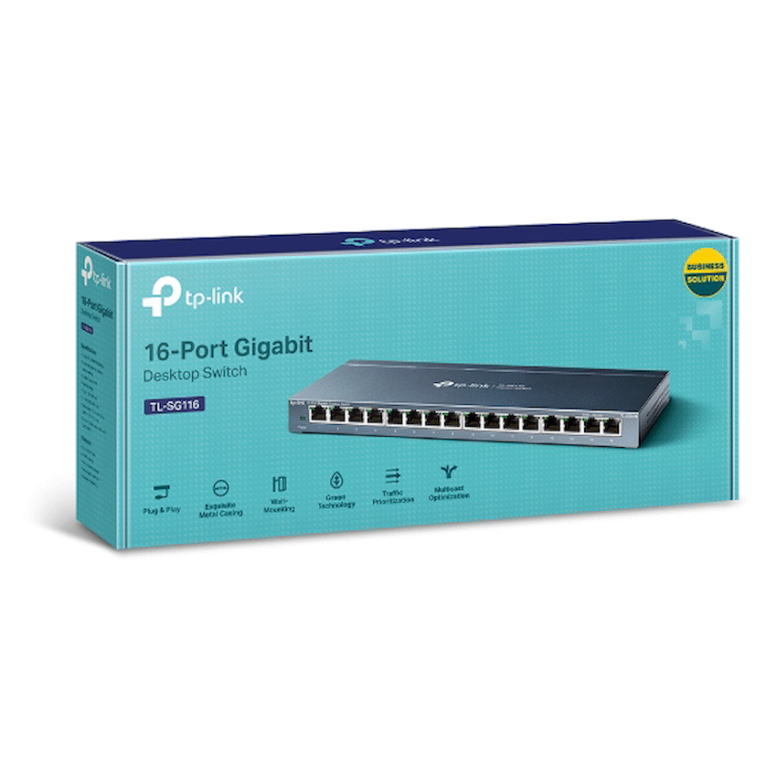 TL-SG116 16-Port Gigabit Desktop Switch