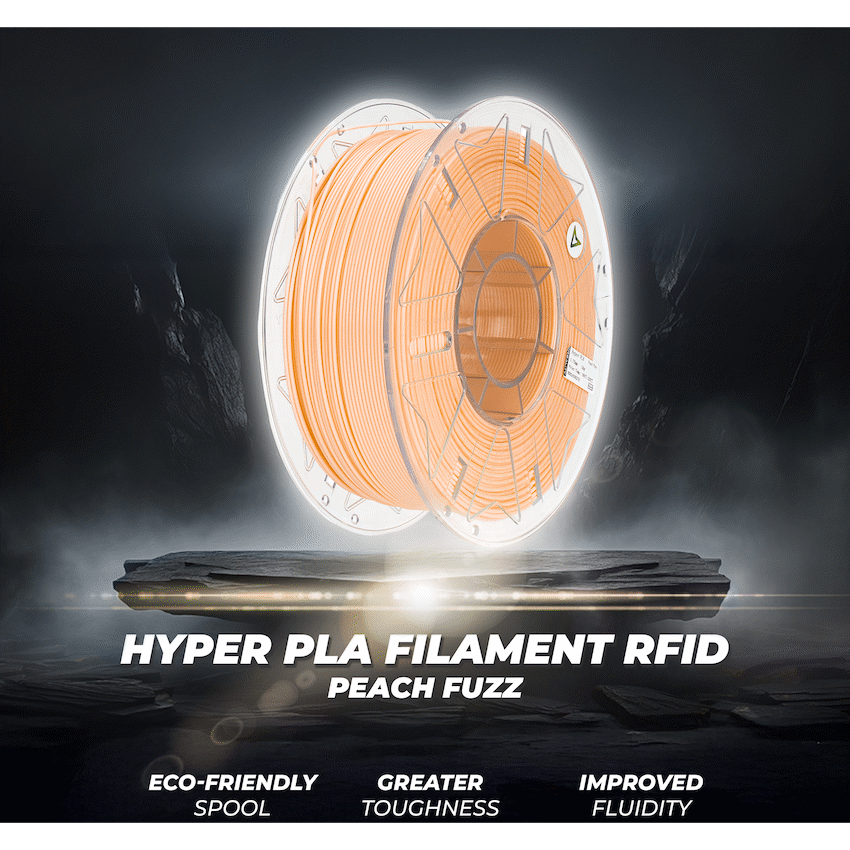Creality Hyper PLA Filament RFID Peach Fuzz - Guards On Duty Shop & Security Guards