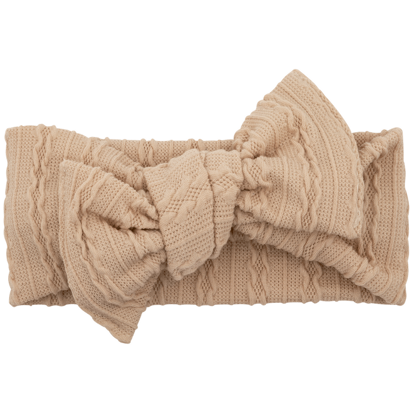Echo Baby Bow Headband - Bone