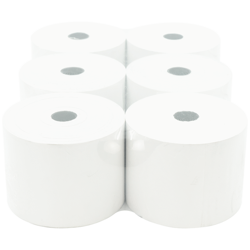 Thermal till rolls 57mmx76mm - Pack of 6 - Guards On Duty Shop & Security Guards