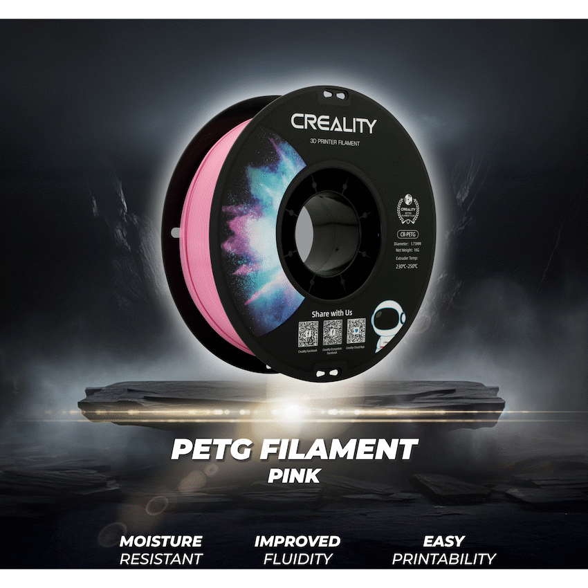 Creality PETG Filament Pink 1Kg