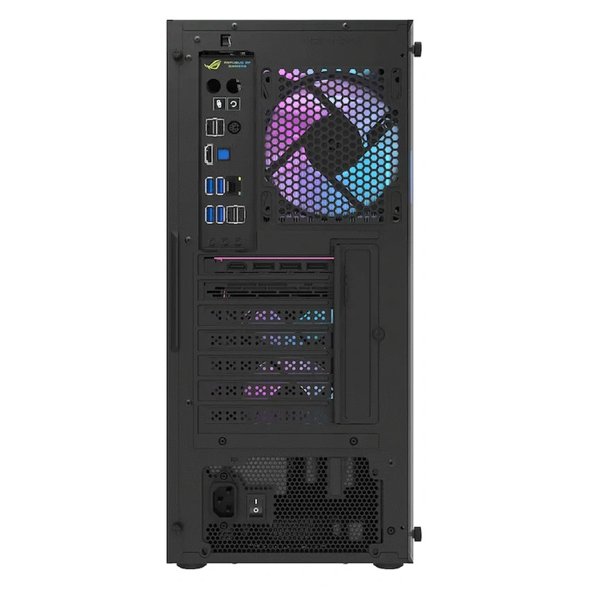 darkFlash Computer Case DK352 Plus - Black (with 4 ARGB Fans) - Guards On Duty Shop & Security Guards