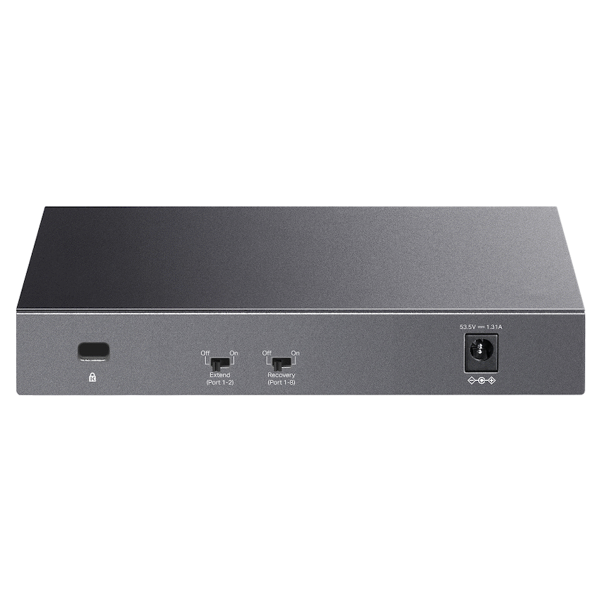 LS108GP 8-Port Gigabit Desktop Switch with 8-Port PoE+