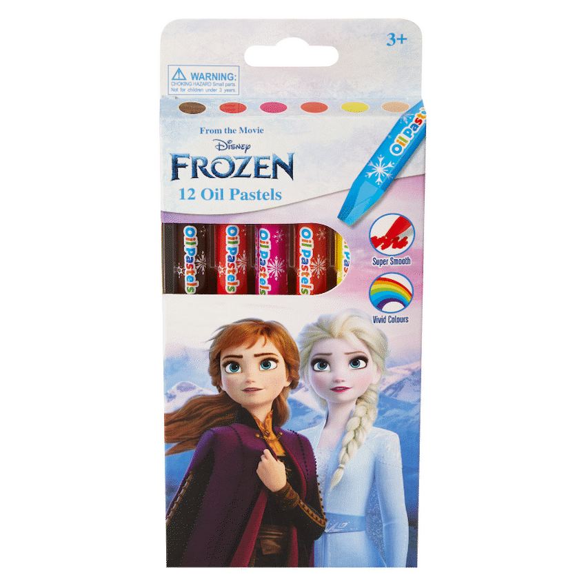 Frozen 12 Oil Pastels Multi - Guards On Duty Shop & Security Guards