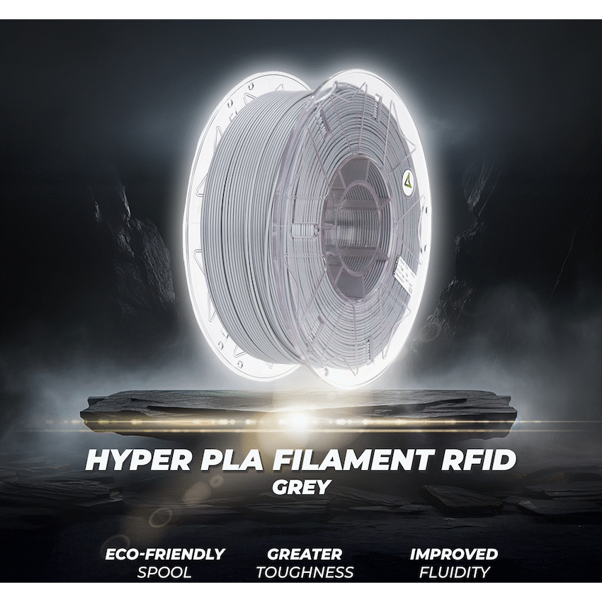 Creality Hyper PLA Filament RFID - Grey - Guards On Duty Shop & Security Guards