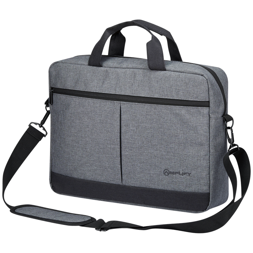 Amplify Ingwe 15.6"Laptop Shoulder Bag Black/Charcoal - Guards On Duty Shop & Security Guards