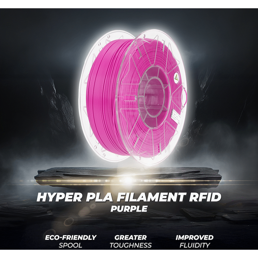 Creality Hyper PLA Filament RFID Purple - Guards On Duty Shop & Security Guards