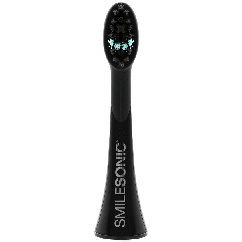 2 Replacement toothbrush heads - Black - Guards On Duty Shop & Security Guards