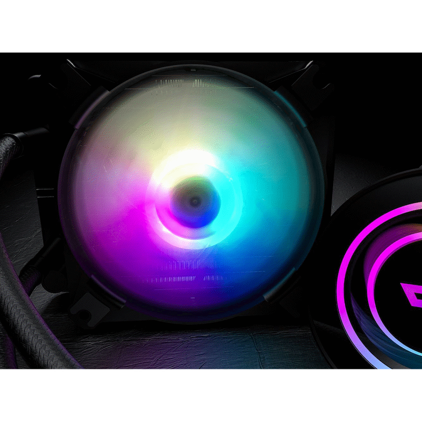 darkFlash DX120 V2.6 Liquid CPU Cooler - Black