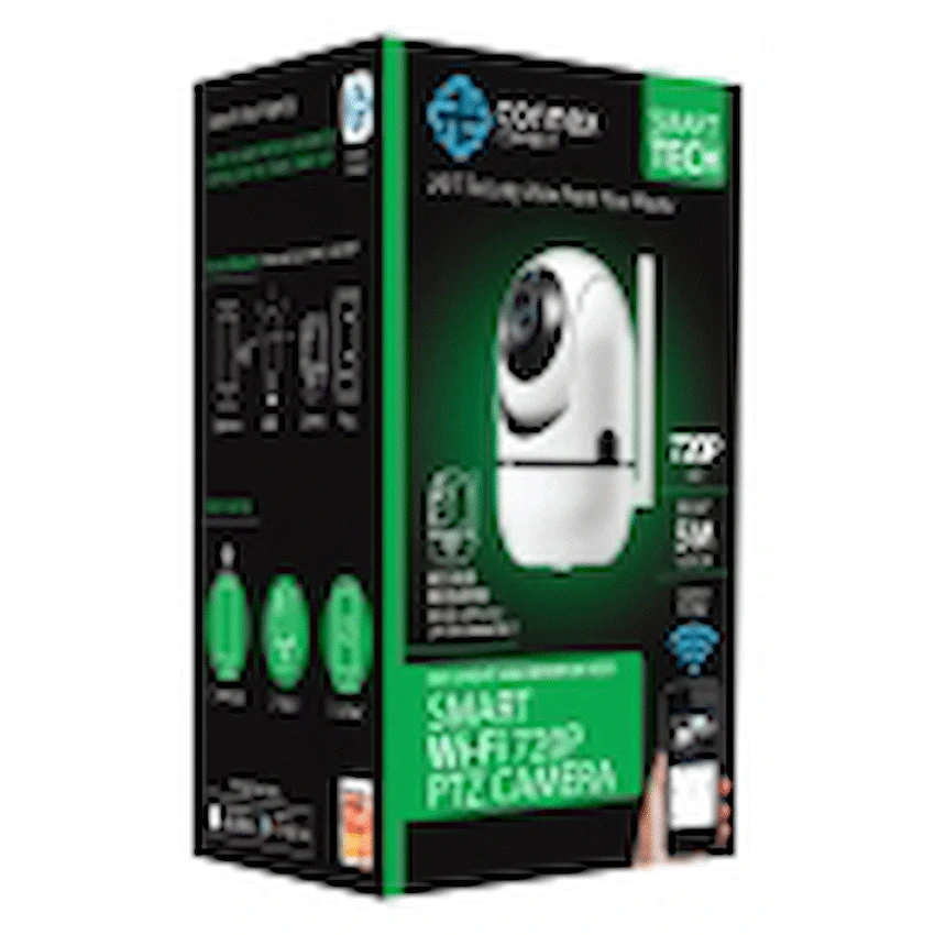 Smart Wi-Fi 720P PTZ IP Camera - Auto Track - Indoor - Guards On Duty Shop & Security Guards