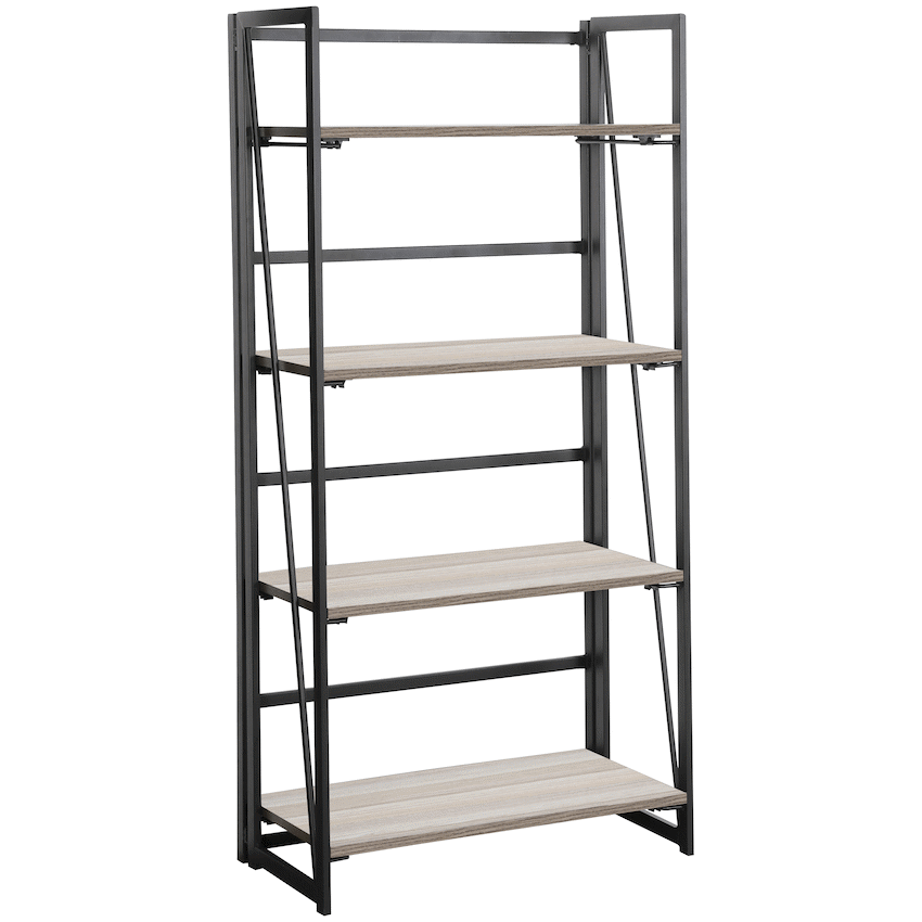 Everfurn Caprese Folding Bookshelf