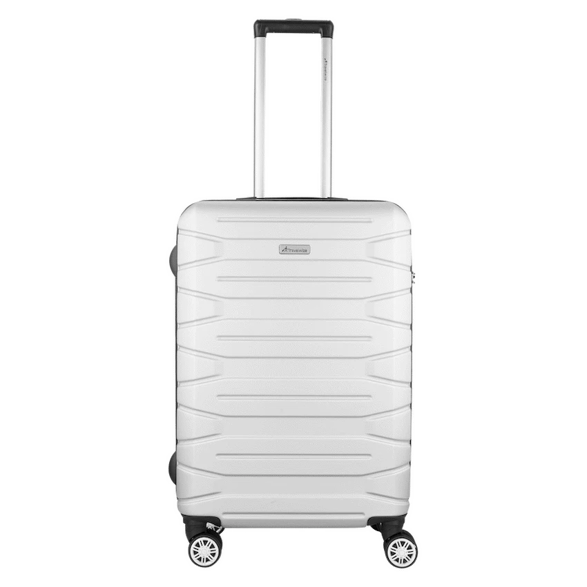 Travelwize Cabana ABS 4-Wheel Spinner 65cm Luggage - Platinum