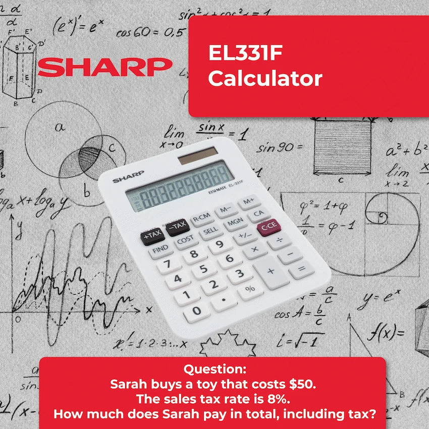 Sharp EL331F Calculator - Guards On Duty Shop & Security Guards
