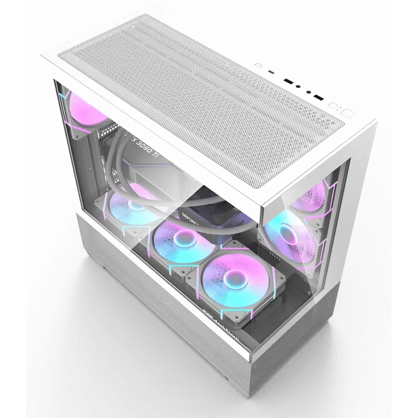 darkFlash DS900 AIR Computer Case - White - Guards On Duty Shop & Security Guards