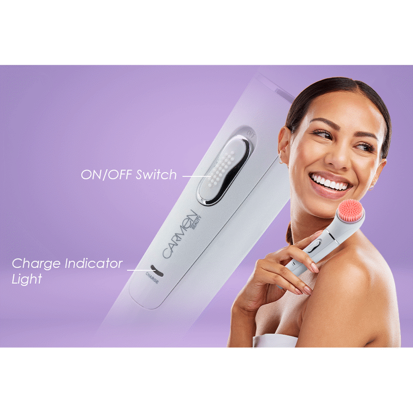 1590 - Carmen Facial Epilator & Brush Set