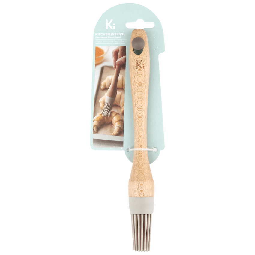 Kitchen Inspire Beechwood Brush Round