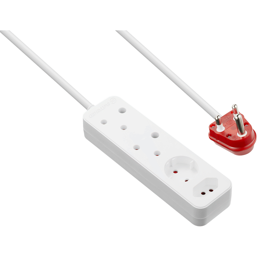 Switched High Surge 4-Way Multiplug 3m 1140J
