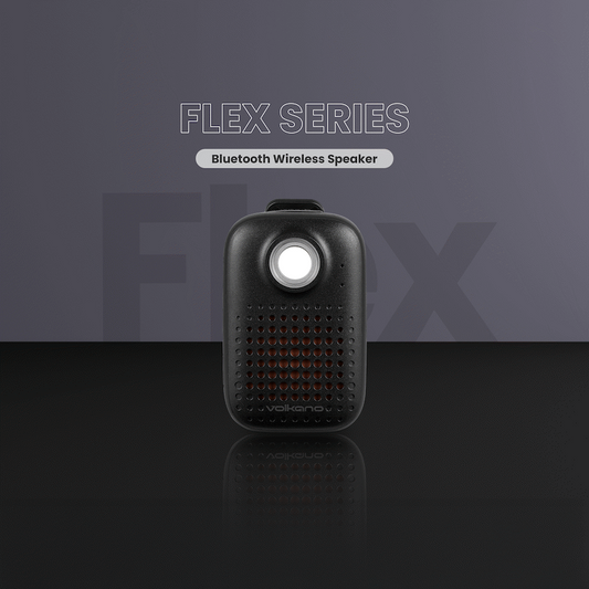 Volkano Flex Bluetooth Wireless Speaker - Black