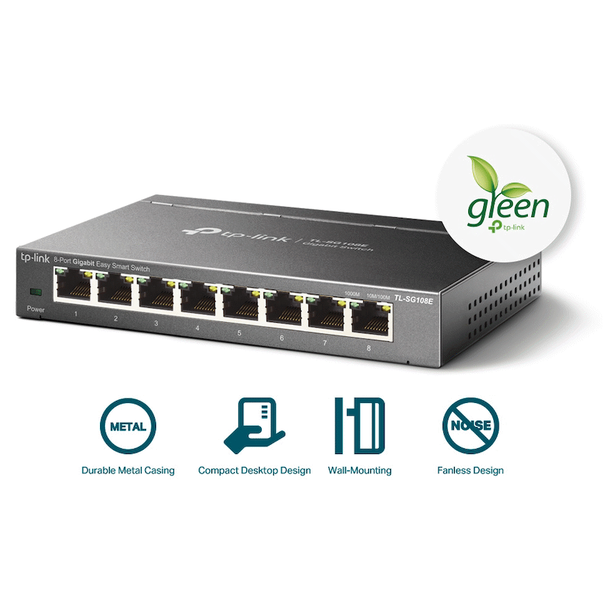 TL-SG108E 8-Port Gigabit Easy Smart Switch