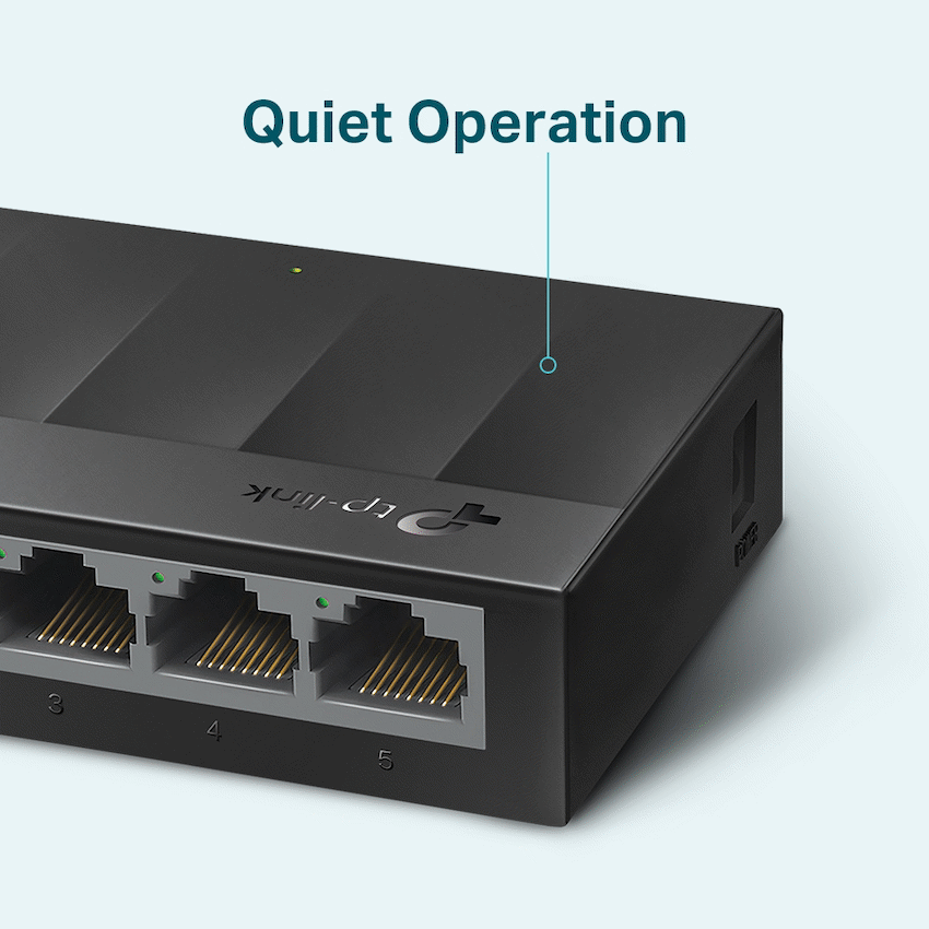 LiteWave LS1005G 5-Port Gigabit Desktop Switch