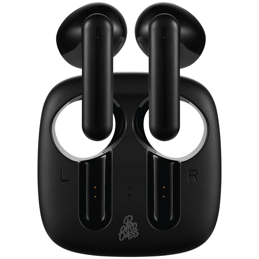 Pro Bass Vibe Series TWS Earphones - Black
