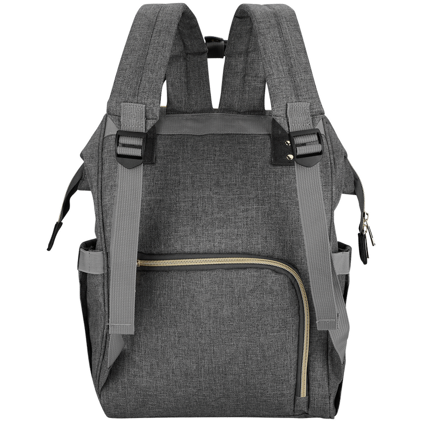 Totes Babe Alma Diaper Backpack Colourblock - Grey/Charcoal