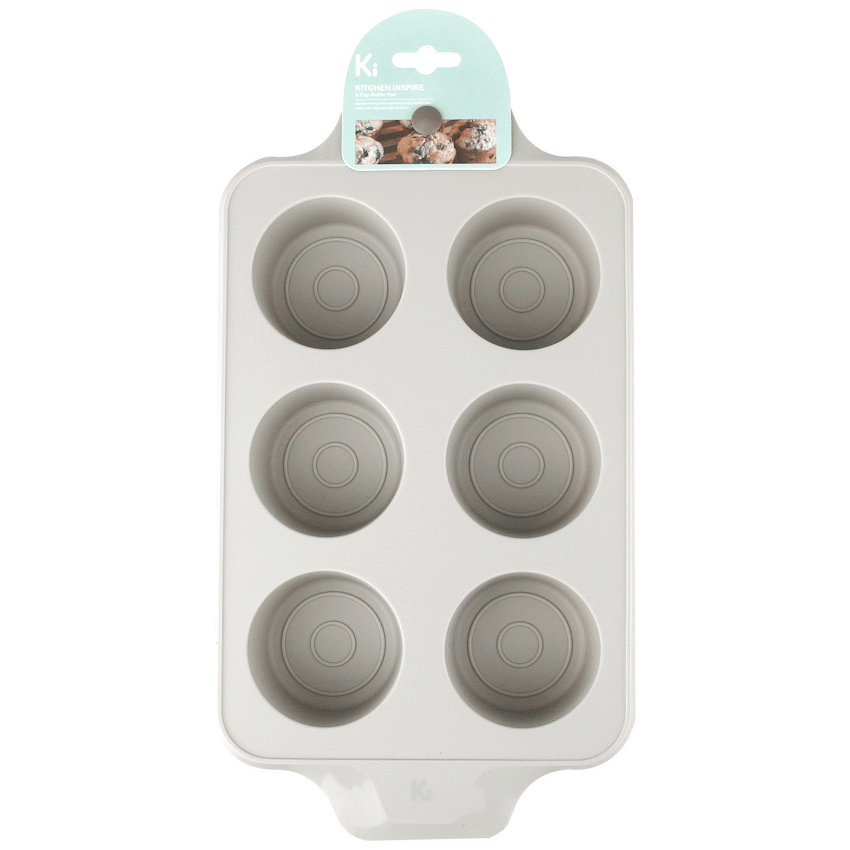 Kitchen Inspire 6 Cup Muffin Pan