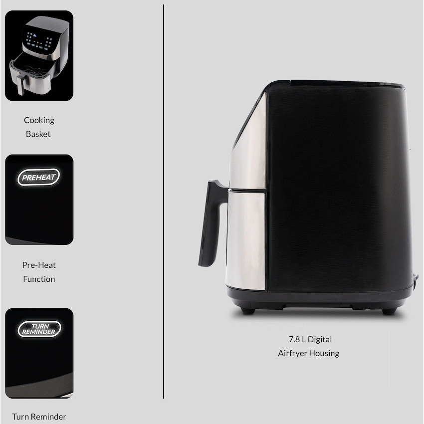 Boden Stark 7.8l Digital Air Fryer - Guards On Duty Shop & Security Guards