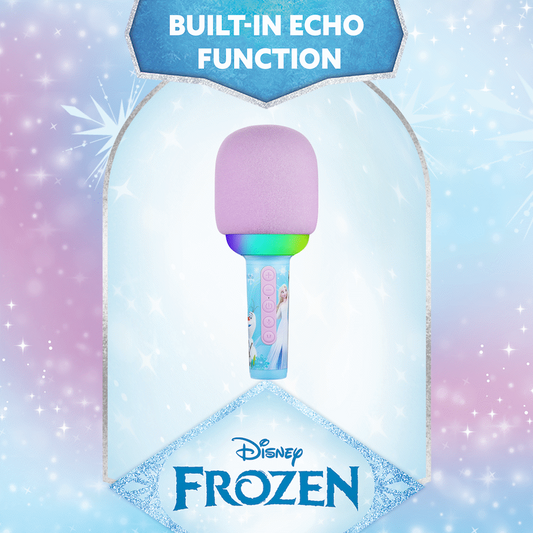 Disney Frozen Bluetooth Dome Microphone with RGB Lights