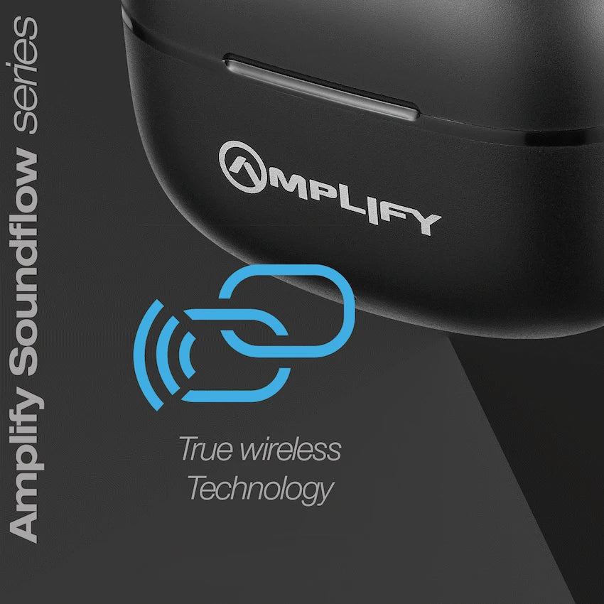 Amplify Soundflow Series TWS Earphones - Black - Guards On Duty Shop & Security Guards