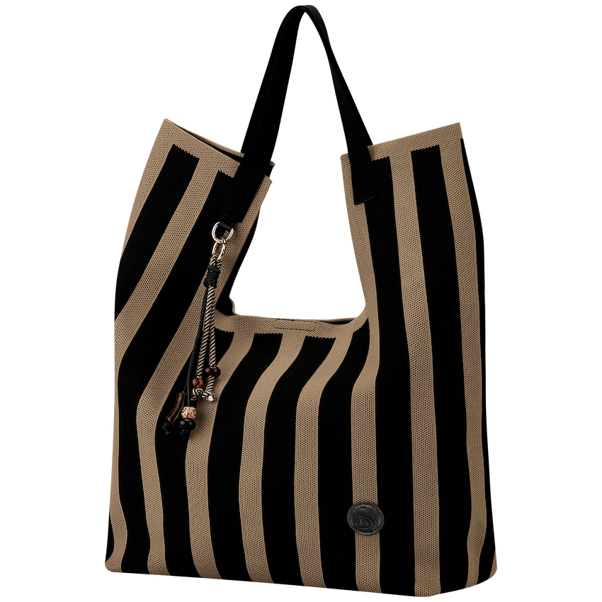 Supanova Zara Knit Tote Bag - Black