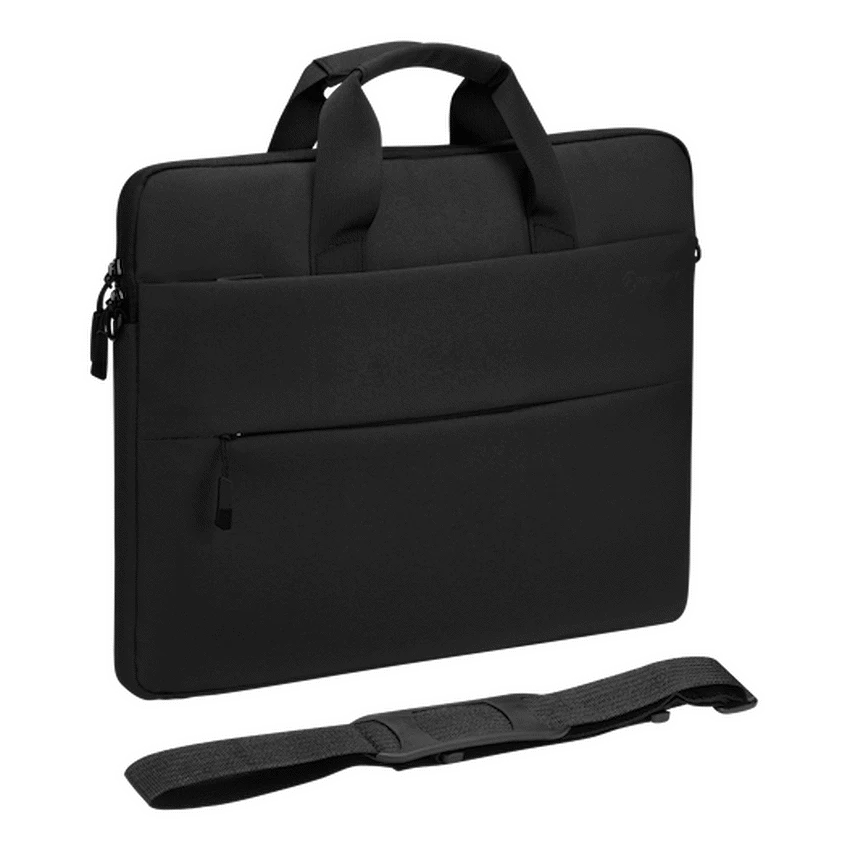 Amplify Cuba 15.6" Laptop Shoulder Bag Black - Guards On Duty Shop & Security Guards