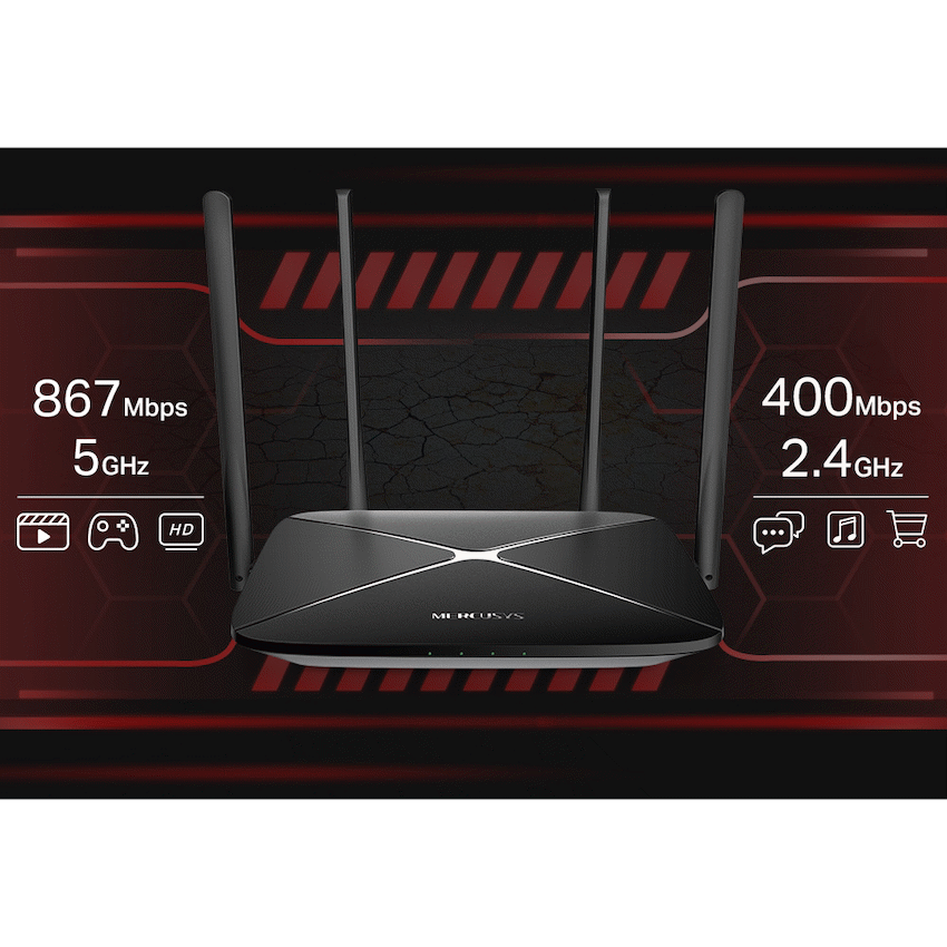 Mercusys AC12G AC1300 Wireless Dual Band Gigabit