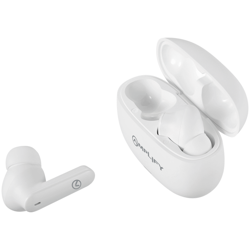 Amplify Aurum TWS Earphones with ANC + ENC - White