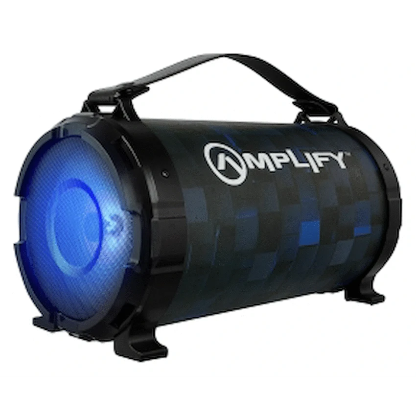 Amplify Thump Series Bluetooth Speaker -Black/Blue - Guards On Duty Shop & Security Guards