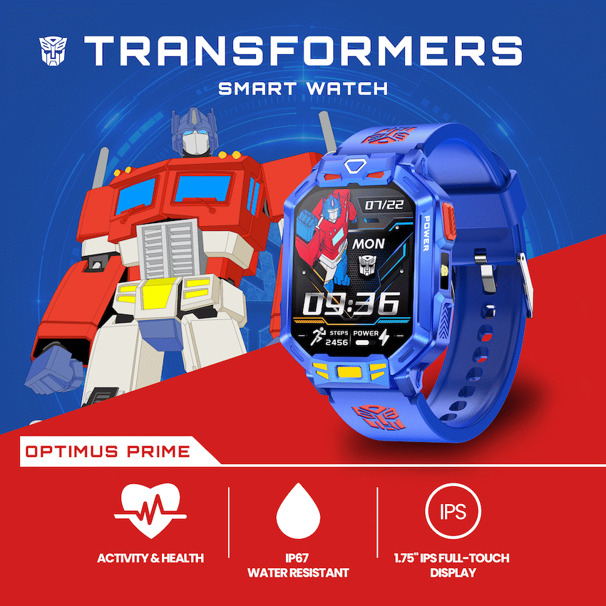 Transformers Series Kids Watches - Optomus Prime