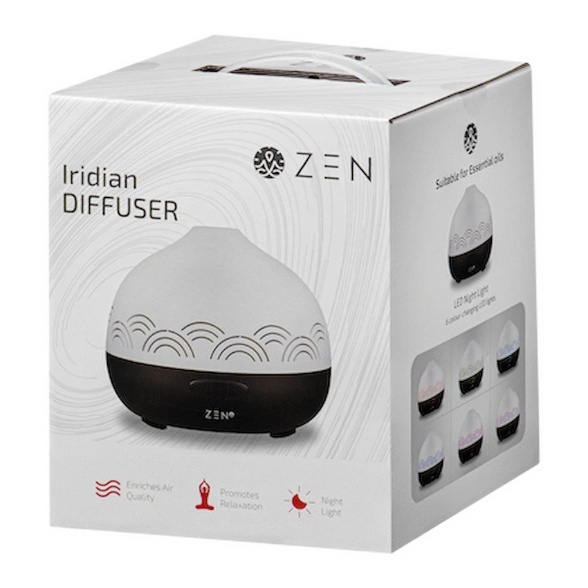 Zen Iridian Diffuser - Dark Wood