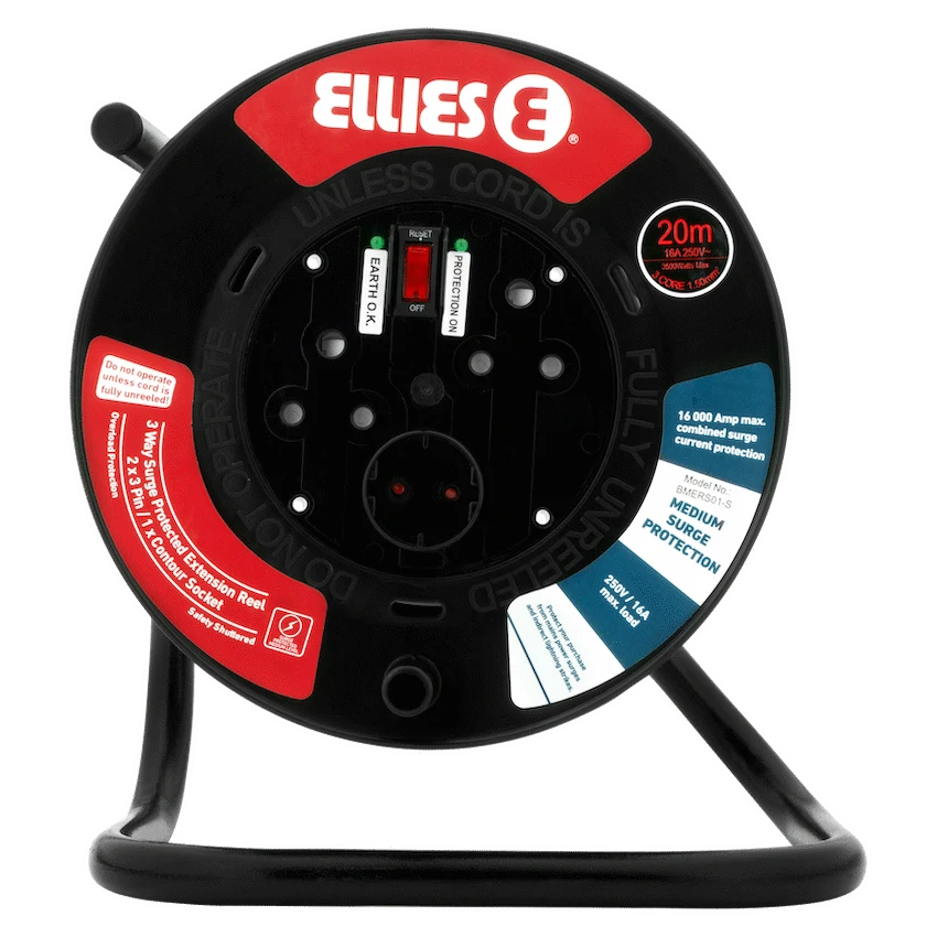 Ellies Heavy Duty Medium Surge Extension Reel - 20m